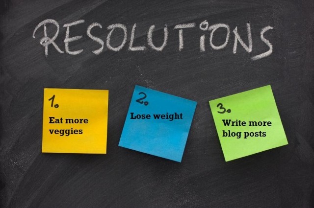 blank list of resolutions on blackboard